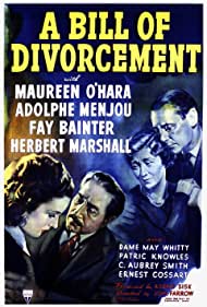 Watch Full Movie :A Bill of Divorcement (1940)